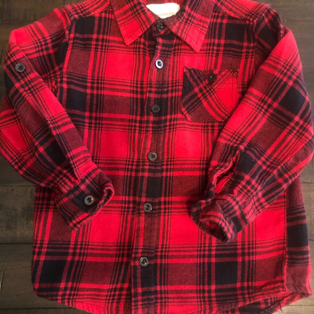 Boys flannel shirt